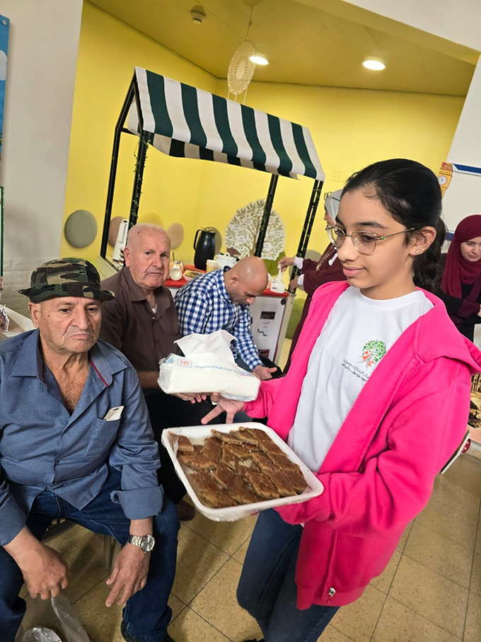 ملتقى الأجيال في مدرسة أجيال الابتدائية في جلجولية